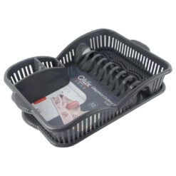 Uscator pentru vase cu tava din plastic 46x32x9 CM
