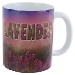 Cana ceramica "Lavender" 330 ml