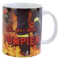 Cana ceramica "Cel mai bun Pompier "
