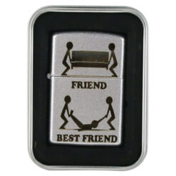 Bricheta metalica "Friend/Best Friend"