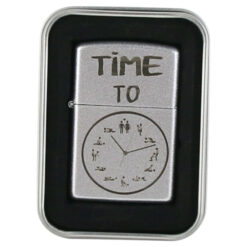 Bricheta metalica "Time to..."