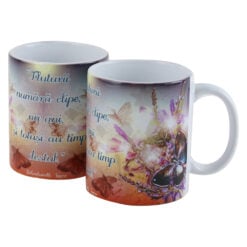 Cana ceramica "Fluturii numara clipe