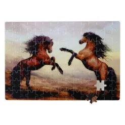 Puzzle personalizat Cai