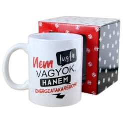 Cana ceramica Boss Mug "Nem lusta vagyok