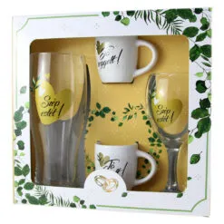 Set Wedding "Jo reggelt!/Szep estet!" - halba bere