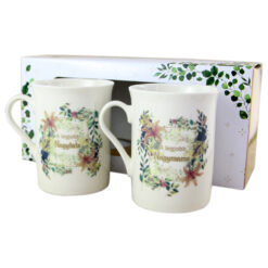 Set 2 cani din ceramica "A legjobb Nagymama/Nagytata"