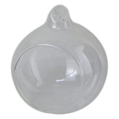 Glob suport din sticla pentru suculente 8.5 CM