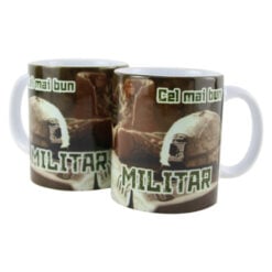 Cana ceramica "Cel mai bun militar"