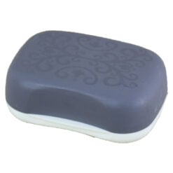 Sapuniera din plastic cu capac 11x8x4 CM