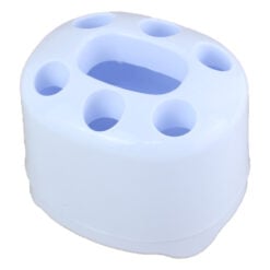 Suport pentru periute de dinti din plastic + pasta de dinti