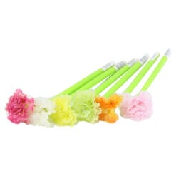 Pix cu gel din silicon decorat cu o floare 23 CM