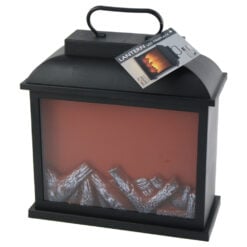 Felinar cu led Semineu cu efect de flacara 30x30 CM