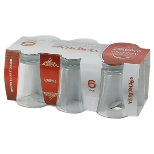 Set 6 pahare pentru tarie 40 ml