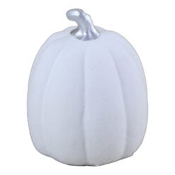 Dovleac Alb decorativ din ceramica 6x8 CM