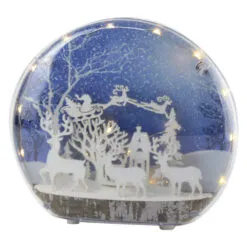 Decoratiune Sceneta de Craciun cu led 25?22 CM