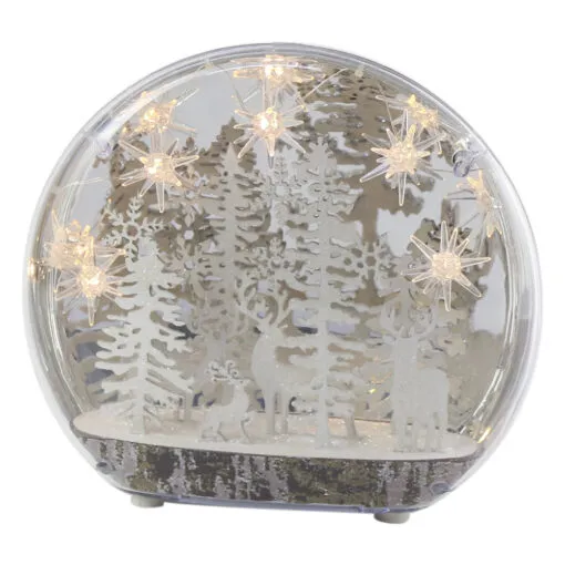 Decoratiune Sceneta de Craciun cu led 25?22 CM
