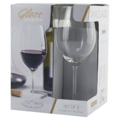 Set 4 pahare vin rosu 540 ml