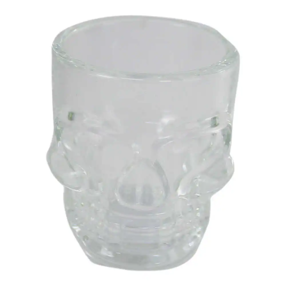 Pahar shot din sticla Craniu 40 ml Pahar shot din sticla Craniu 40 ml