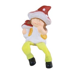 Figurina Copil Ciupercuta din ceramica 16 CM