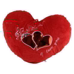 Decoratiune Inima din plus "I love you"