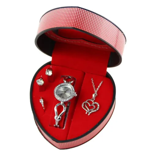 Set cadou pentru femei 4 piese - Ceas