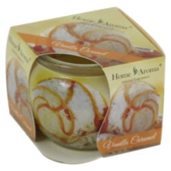 Lumanare parfumata in pahar Vanilla Caramel