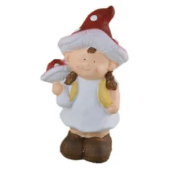 Figurina Copil Ciupercuta din ceramica 17 CM