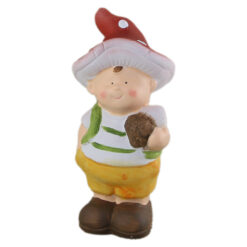 Figurina Copil Ciupercuta din ceramica 17 CM