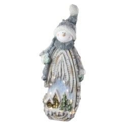 Om de zapada din ceramica cu leduri 20x55 CM