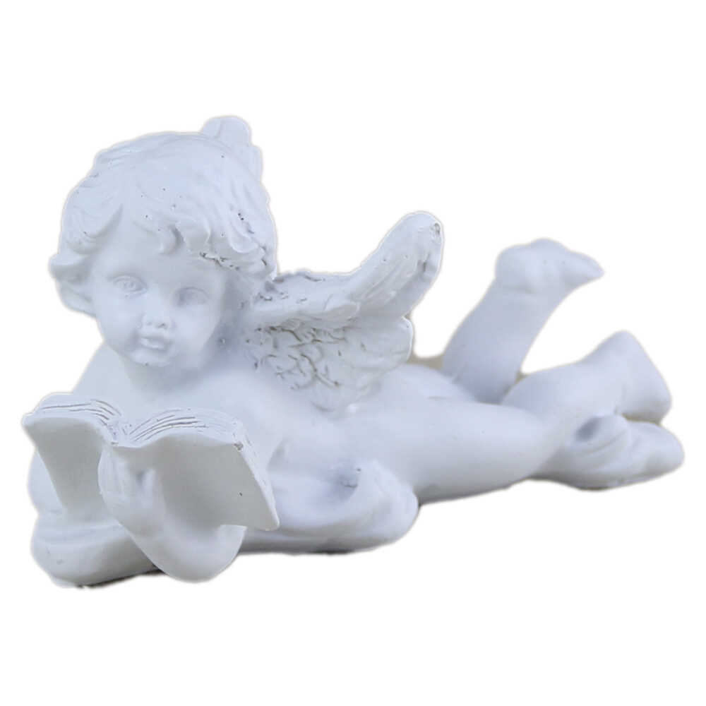 Figurina Ingeras din rasina 12x7 CM Figurina Ingeras din rasina 12x7 CM