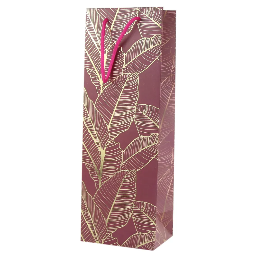 Punga cadou bauturi din hartie 12x35 CM Punga cadou bauturi din hartie 12x35 CM