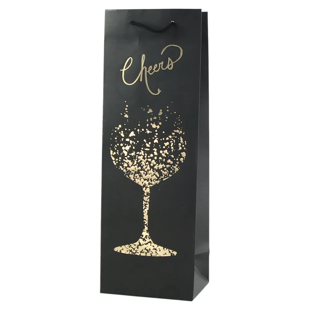 Punga cadou bauturi din hartie 12x35 CM Punga cadou bauturi din hartie 12x35 CM