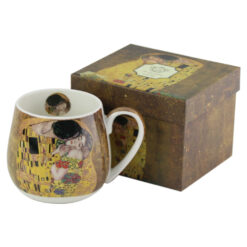 Cana portelan Gustav Klimt "Sarutul" 430 ml