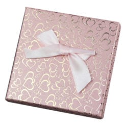 Cutie bijuterii cu fundita 9x9 CM
