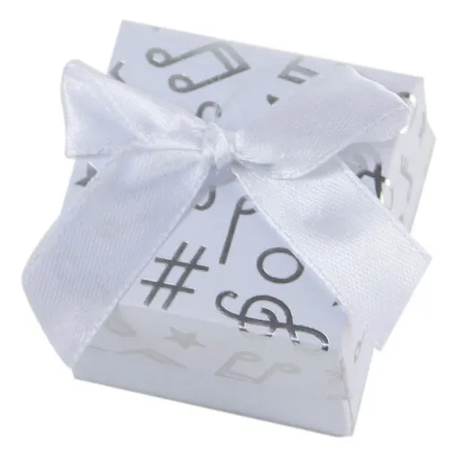 Cutie bijuterii cu fundita 5x5 CM