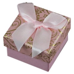 Cutie bijuterii cu fundita 5x5 CM