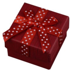 Cutie bijuterii cu fundita 5x5 CM
