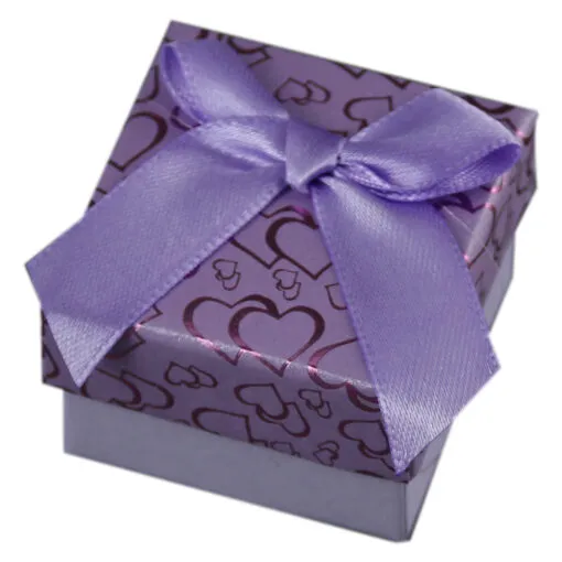 Cutie bijuterii cu fundita 5x5 CM