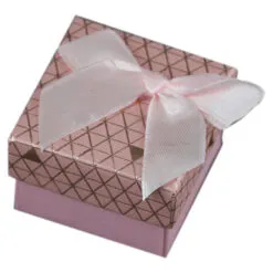 Cutie bijuterii cu fundita 5x5 CM