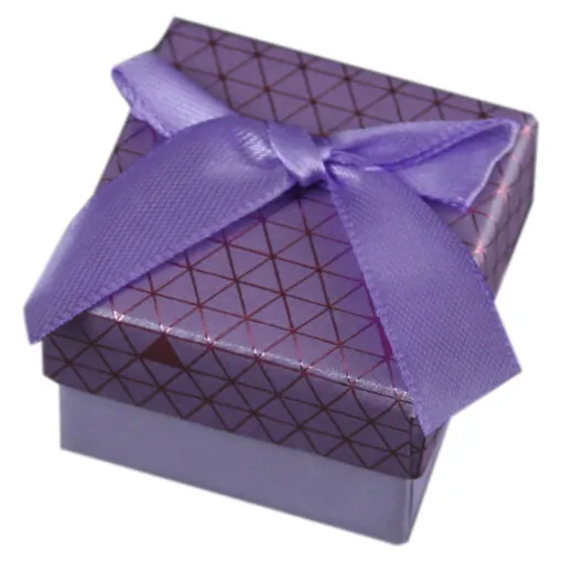 Cutie bijuterii cu fundita 5x5 CM
