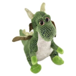 Jucarie de plus - Dragon cu aripi sidefate 23 CM