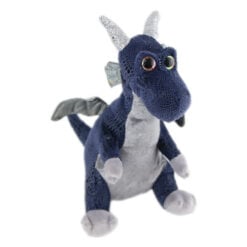 Jucarie de plus - Dragon cu aripi sidefate 23 CM
