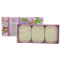 Set sapun Peonia 3x125 gr