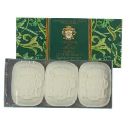 Set sapun Vetiver & Argan 3x125 gr