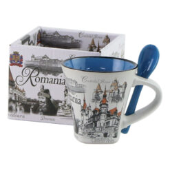 Cana cu lingurita 7 CM Castele