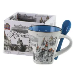 Cana cu lingurita 7 CM Castele