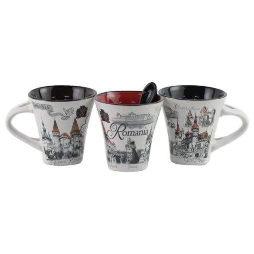 Cana cu lingurita 7 CM Castele