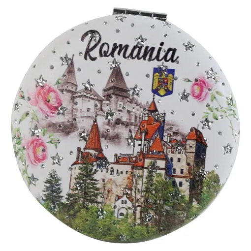 Oglinda de buzunar "Romania" 7 CM