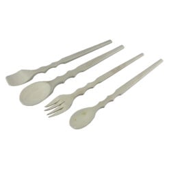 Set 4 linguri din lemn 35 CM