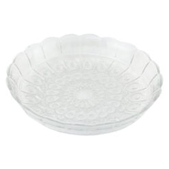 Platou rotund din sticla 30 CM